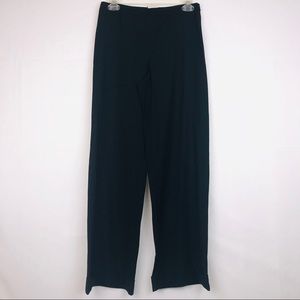 Armani Collezioni Cuffed Black Trouser Size 4